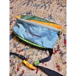 Cotopaxi Bombas Fanny Pack Hiking Belt Bag Multicolored Crossbody Travel